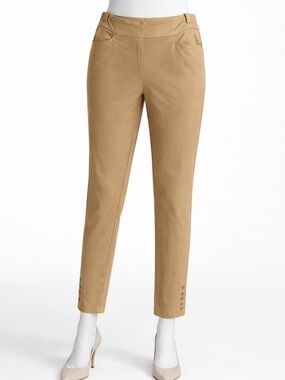 Chicos versatile cotton slim‎ stretch pants